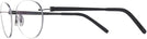Round Matte Black Wolke 110-0949 w/ AR Progressive No-Lines View #3
