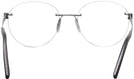 Round Matte Black Wolke 110-0949 w/ AR Progressive No-Lines View #4