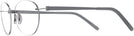 Round Matte Grey Wolke 110-0949 w/ AR Progressive No-Lines View #3