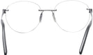 Round Matte Grey Wolke 110-0949 w/ AR Progressive No-Lines View #4