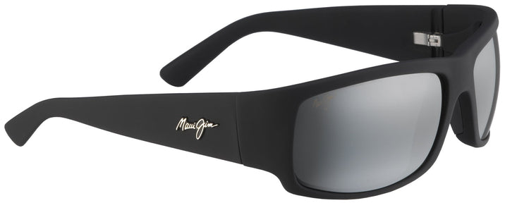 Rectangle Blk Rubber/Grey Lens Maui Jim World Cup 266 View #1