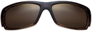 Rectangle Choc. Fade/HCL Lens Maui Jim World Cup 266 View #2