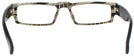 Rectangle Black Lace LZ-33 Single Vision Half Frame View #4