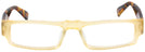 Rectangle Champage LZ-33 Single Vision Half Frame View #2