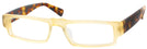 Rectangle Champage LZ-33 Single Vision Half Frame View #1