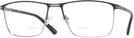 Rectangle Gunmetal And Black LZ-48 Bifocal View #1