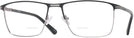 Rectangle Gunmetal And Black LZ-48 Bifocal View #1