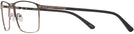 Rectangle Bronze And Brown LZ-48 Progressive No-Lines View #3