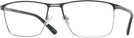 Rectangle Gunmetal And Black LZ-48 Progressive No-Lines View #1