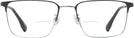 Rectangle Black Silver LZ-49 Bifocal View #2