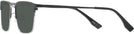 Rectangle Black Silver LZ-49 Bifocal Reading Sunglasses View #3