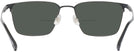 Rectangle Black LZ-49 Bifocal Reading Sunglasses View #4