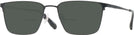 Rectangle Black LZ-49 Bifocal Reading Sunglasses View #1