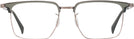 Square Green/brown LZ-50 Single Vision Full Frame View #2
