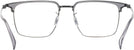 Square Grey Gunmetal LZ-50 Single Vision Full Frame View #4