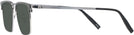 Square Black Silver LZ-50 Progressive Reading Sunglasses View #3