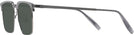 Square Grey Gunmetal LZ-50 Bifocal Reading Sunglasses View #3