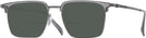 Square Grey Gunmetal LZ-50 Bifocal Reading Sunglasses View #1
