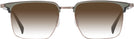 Square Green/brown LZ-50 w/ Gradient Progressive Reading Sunglasses View #2