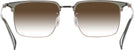 Square Green/brown LZ-50 w/ Gradient Progressive Reading Sunglasses View #4