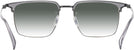 Square Grey Gunmetal LZ-50 w/ Gradient Progressive Reading Sunglasses View #4