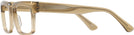 Rectangle Transparent Brown LZ-52 Progressive No-Lines View #3
