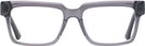 Rectangle Transparent Grey LZ-52 Progressive No-Lines View #2