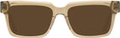 Rectangle Transparent Brown LZ-52 Progressive Reading Sunglasses View #2