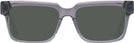 Rectangle Transparent Grey LZ-52 Progressive Reading Sunglasses View #2