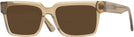 Rectangle Transparent Brown LZ-52 Bifocal Reading Sunglasses View #1