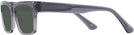 Rectangle Transparent Grey LZ-52 Bifocal Reading Sunglasses View #3
