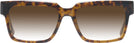 Rectangle Tortoise LZ-52 w/ Gradient Progressive Reading Sunglasses View #2