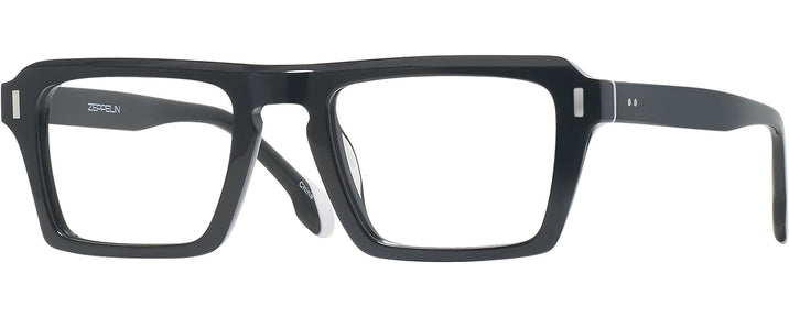 Rectangle Black LZ-53 Single Vision Full Frame View #1