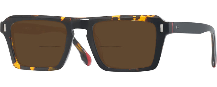 Rectangle Tortoise LZ-53 Bifocal Reading Sunglasses View #1