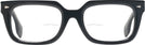 Rectangle Black LZ-54 Bifocal View #2