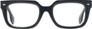 Rectangle Black LZ-54 Progressive No-Lines View #2