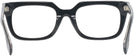Rectangle Black LZ-54 Single Vision Full Frame View #4