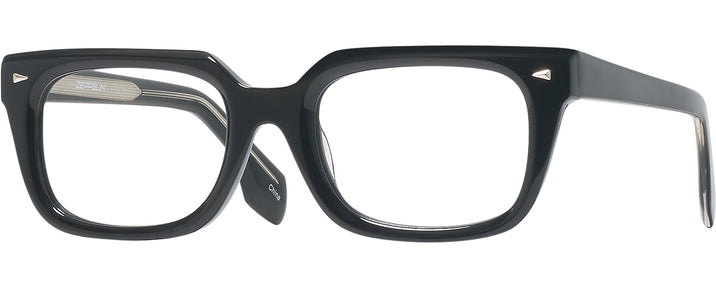 Rectangle Black LZ-54 Single Vision Full Frame View #1