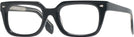 Rectangle Black LZ-54 Single Vision Full Frame View #1