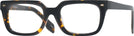 Rectangle Tortoise LZ-54 Single Vision Full Frame View #1