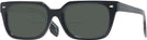 Rectangle Black LZ-54 Bifocal Reading Sunglasses View #1