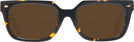 Rectangle Tortoise LZ-54 Bifocal Reading Sunglasses View #2