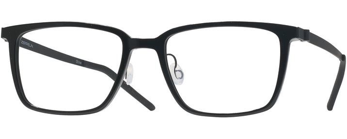 Square Black LZ-55 Single Vision Full Frame View #1