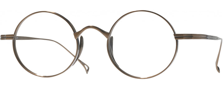 Round Bronze LZ-60 Titanium Computer Style Progressive View #1