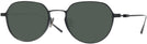 Round Black LZ-61 Titanium Progressive Reading Sunglasses View #1