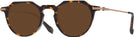 Round Tortoise LZ-63 Titanium Progressive Reading Sunglasses View #1