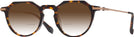 Round Tortoise LZ-63 Titanium w/ Gradient Bifocal Reading Sunglasses View #1