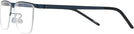 Rectangle Matte Blue LZ-64 Titanium Progressive No-Lines View #3