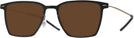 Square Black With Gold LZ-65 Titanium Progressive Reading Sunglasses View #1