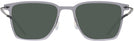 Square Transparent Grey LZ-65 Titanium Progressive Reading Sunglasses View #2
